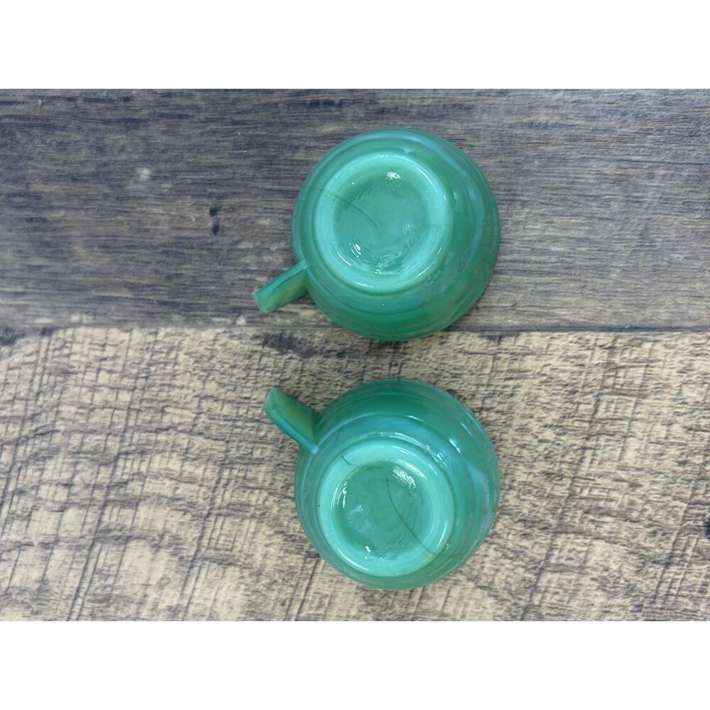 20 AKRO AGATE & HAZEL ATLAS GLASS CHILDRENS DISHES TOY TEA SET Mint Vintage - Picture 7 of 16